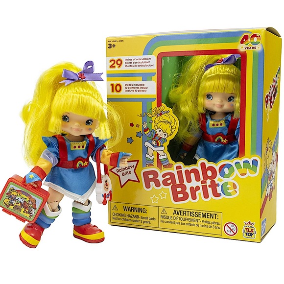 🌈 TLS TOY - Rainbow Brite - 40th Anniversary Fashion Doll - Picture 2 of 4